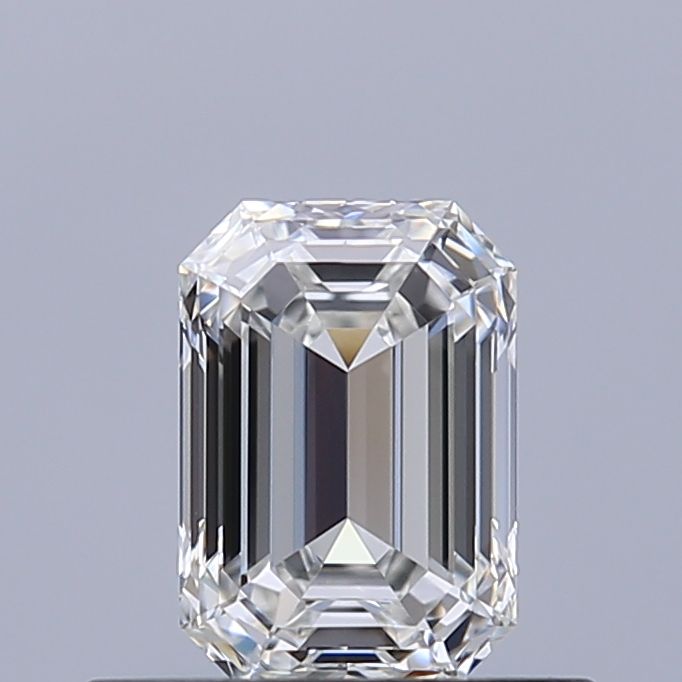 Diamond Natural 0,5Ct F-VVS2 Emerald - GIA2567074422 1