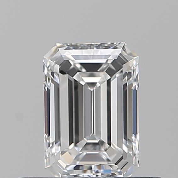Diamond Natural 0,51Ct D-VVS2 Emerald - GIA6552585711 1
