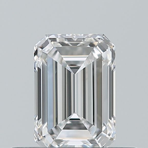Diamond Natural 0,5Ct D-VVS2 Emerald - GIA7562000004 1
