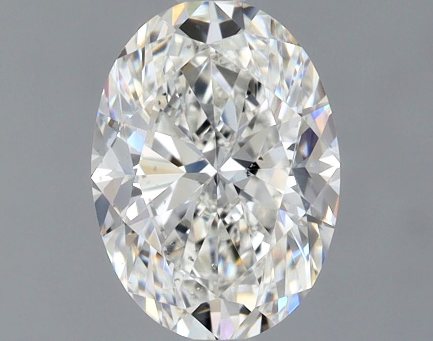 Diamond Natural 0,9Ct F-SI1 Oval - GIA5546597689 1