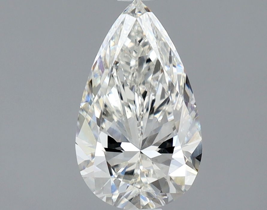 Diamond Natural 1Ct H-SI1 Pear - GIA7541939674 1