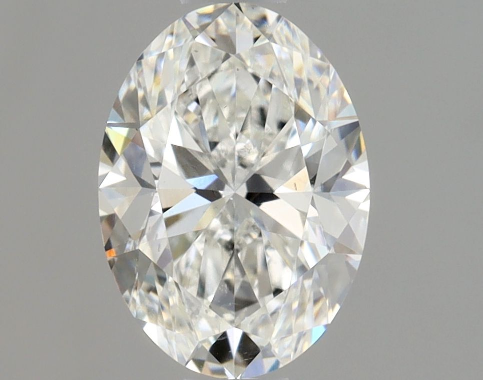 Diamond Natural 0,91Ct F-SI1 Oval - GIA6552071477 1