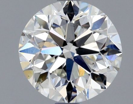 Diamond Natural 1,5Ct H-SI1 Round - GIA6551179663 1