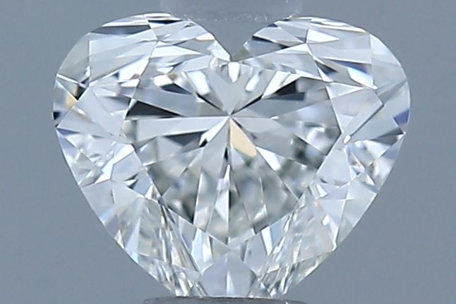 Diamond Natural 0,46Ct F-IF Heart - IGI788690685 1