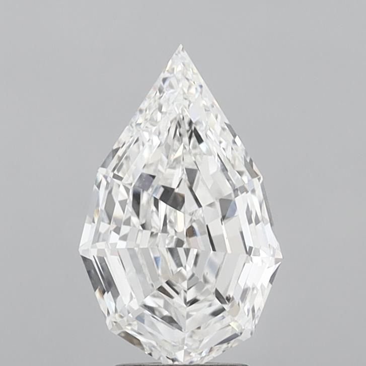 Lab Grown Diamond 3,07Ct E-VVS2 Pear - IGILG825603614 1