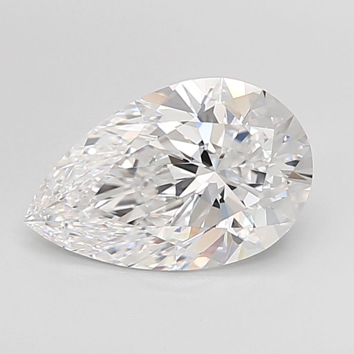 Lab Grown Diamond 3,15Ct D-IF Pear - IGILG819622250 1