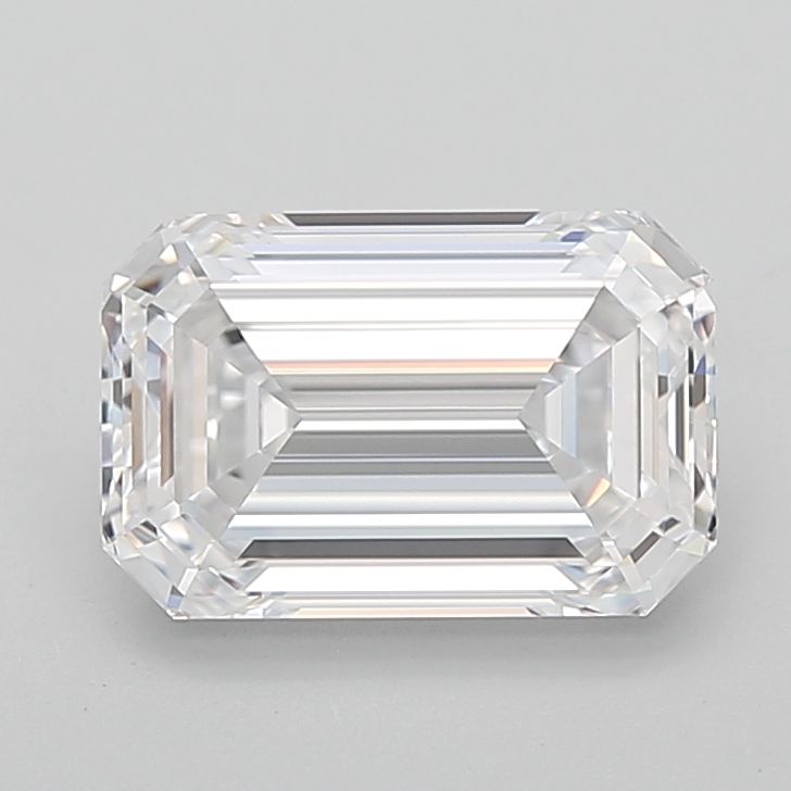 Lab Grown Diamond 3,71Ct D-VVS1 Emerald - IGILG821643600 1