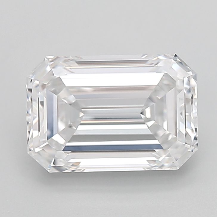 Lab Grown Diamond 3,09Ct D-VVS1 Emerald - IGILG819622432 1