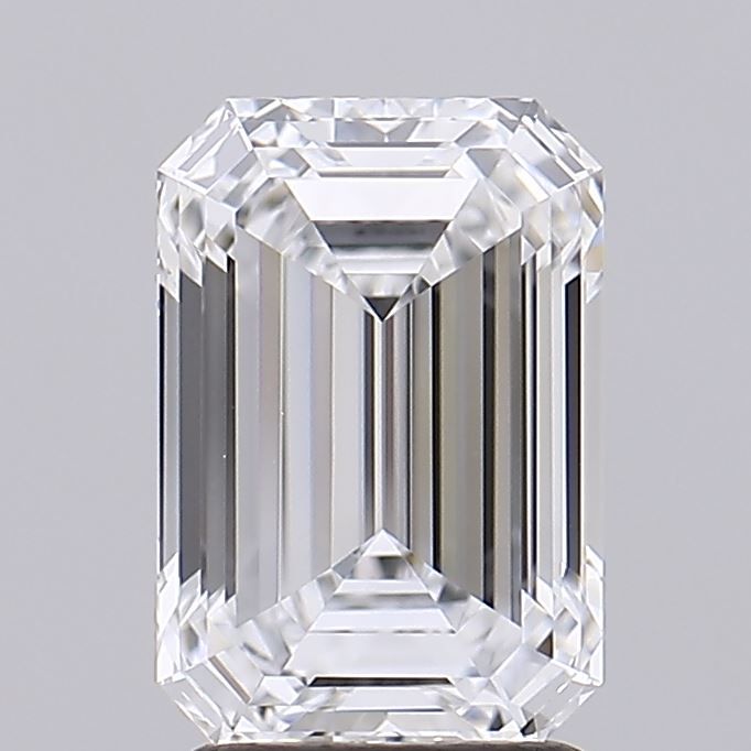 Lab Grown Diamond 2,54Ct D-FL Emerald - IGILG812621963 1