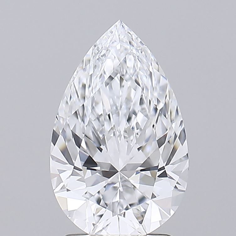 Lab Grown Diamond 2Ct D-FL Pear - IGILG816610554 1