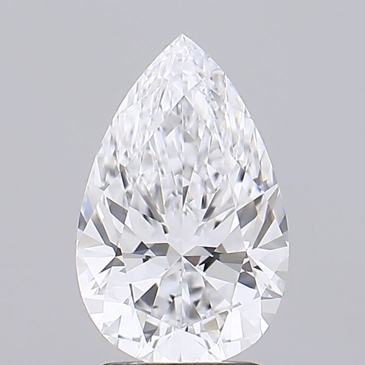 Lab Grown Diamond 1,54Ct D-FL Pear - IGILG816624860 1