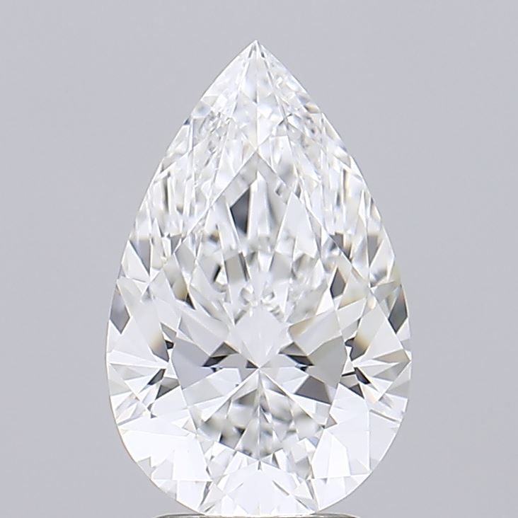 Lab Grown Diamond 2Ct E-FL Pear - IGILG816624865 1