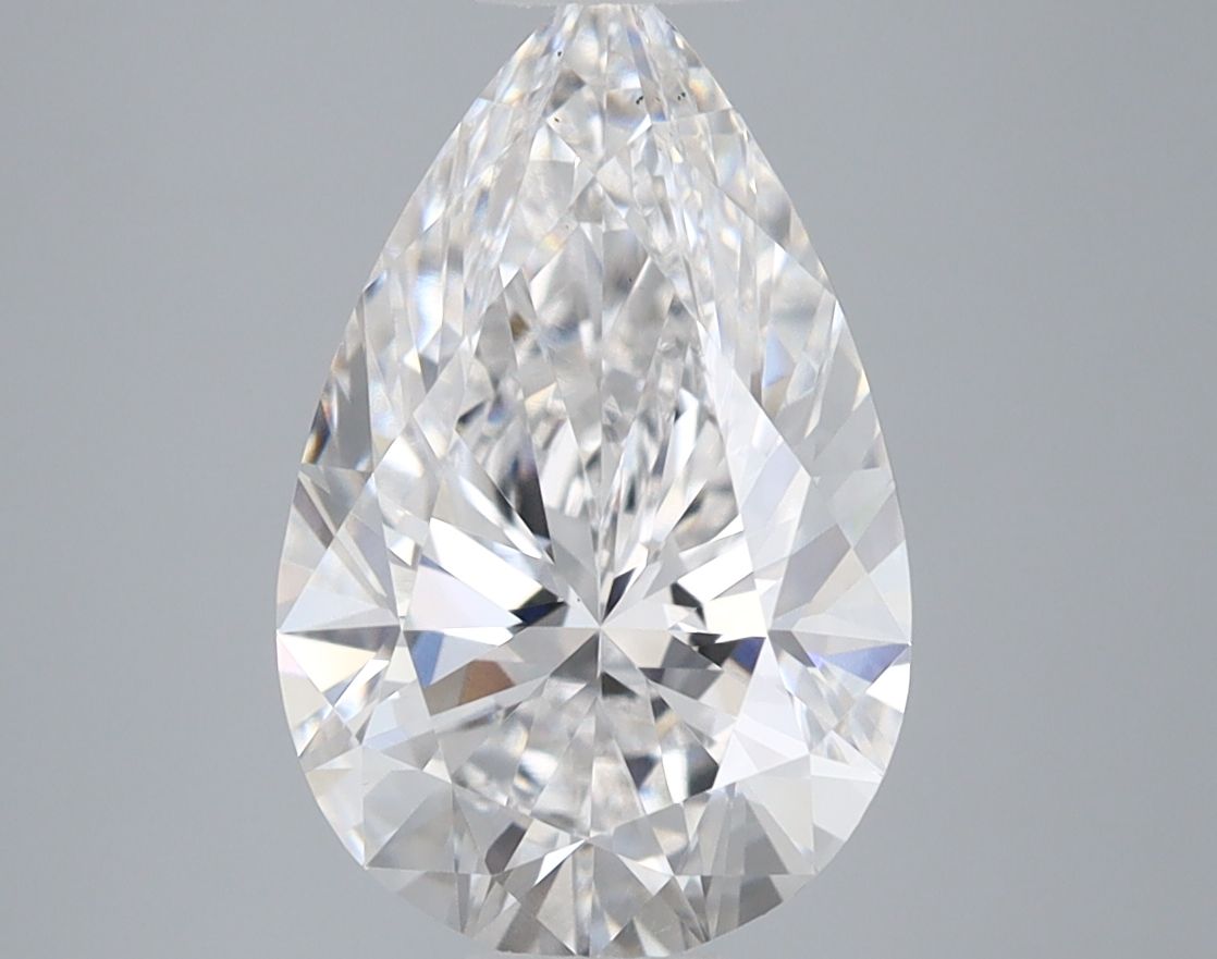 Lab Grown Diamond 3,03Ct D-VS1 Pear - IGILG764664214 1