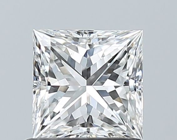 Diamond Natural 0,76Ct E-VS2 Princess - GIA6555997587 1