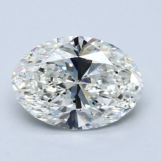 Diamond Natural 1,81Ct H-SI1 Oval - GIA7551824970 1