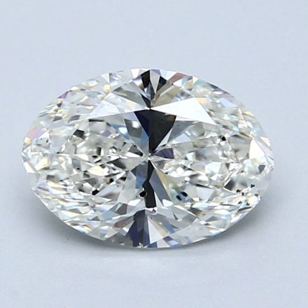 Diamond Natural 1,81Ct H-SI1 Oval - GIA7551824970 1