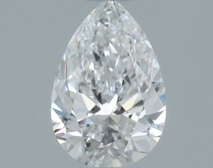 Diamond Natural 0,51Ct D-VS1 Pear - GIA7546209113 1