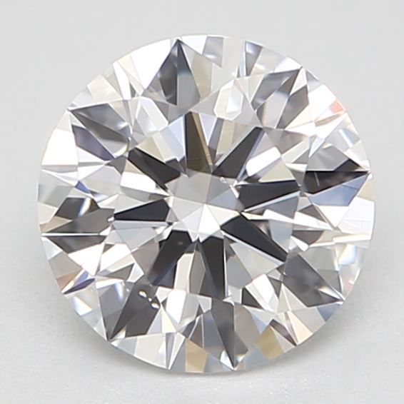 Diamond Natural 0,6Ct D-SI1 Round - GIA7566063726 1
