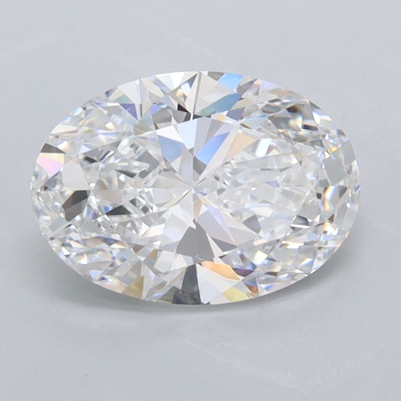 Lab Grown Diamond 1,53Ct D-VVS2 Oval - IGILG812604673 1