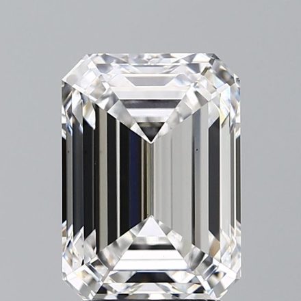 Lab Grown Diamond 3,57Ct D-VS1 Emerald - IGILG816692118 1