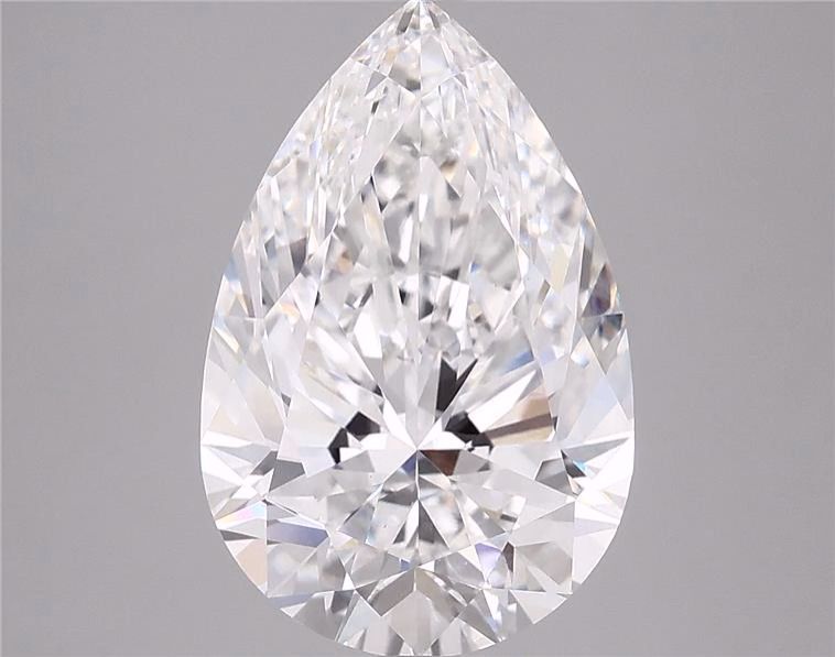 Lab Grown Diamond 2,85Ct E-VVS2 Pear - IGILG815690611 1