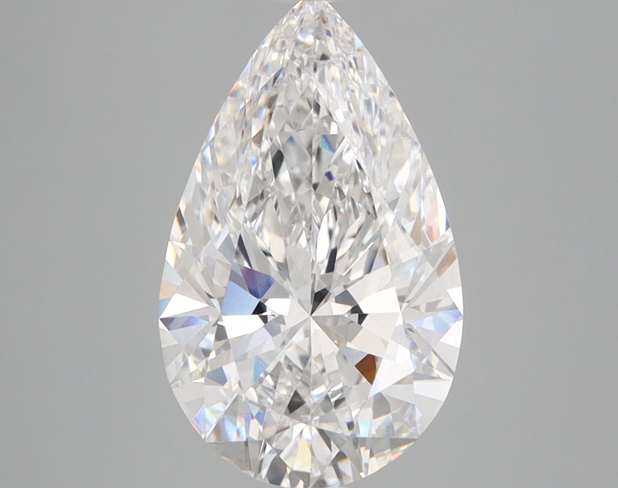 Lab Grown Diamond 3,04Ct D-VVS2 Pear - IGILG816692136 1