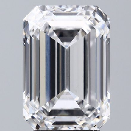 Lab Grown Diamond 3,89Ct D-VVS2 Emerald - IGILG815619787 1