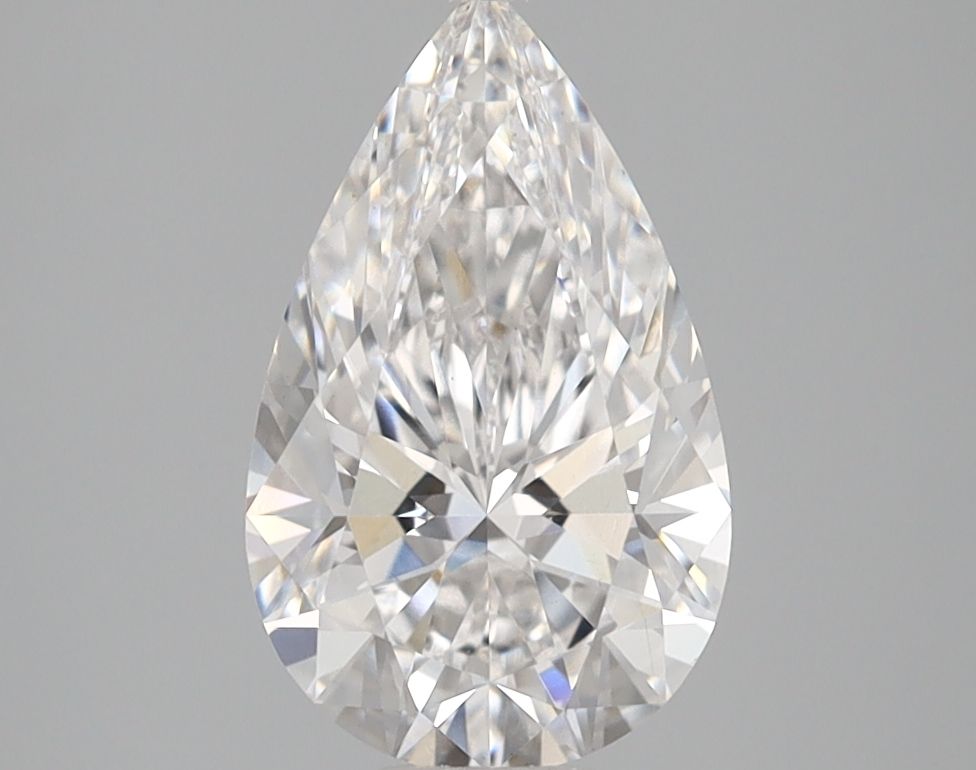 Lab Grown Diamond 1,77Ct D-VVS2 Pear - IGILG742503417 1