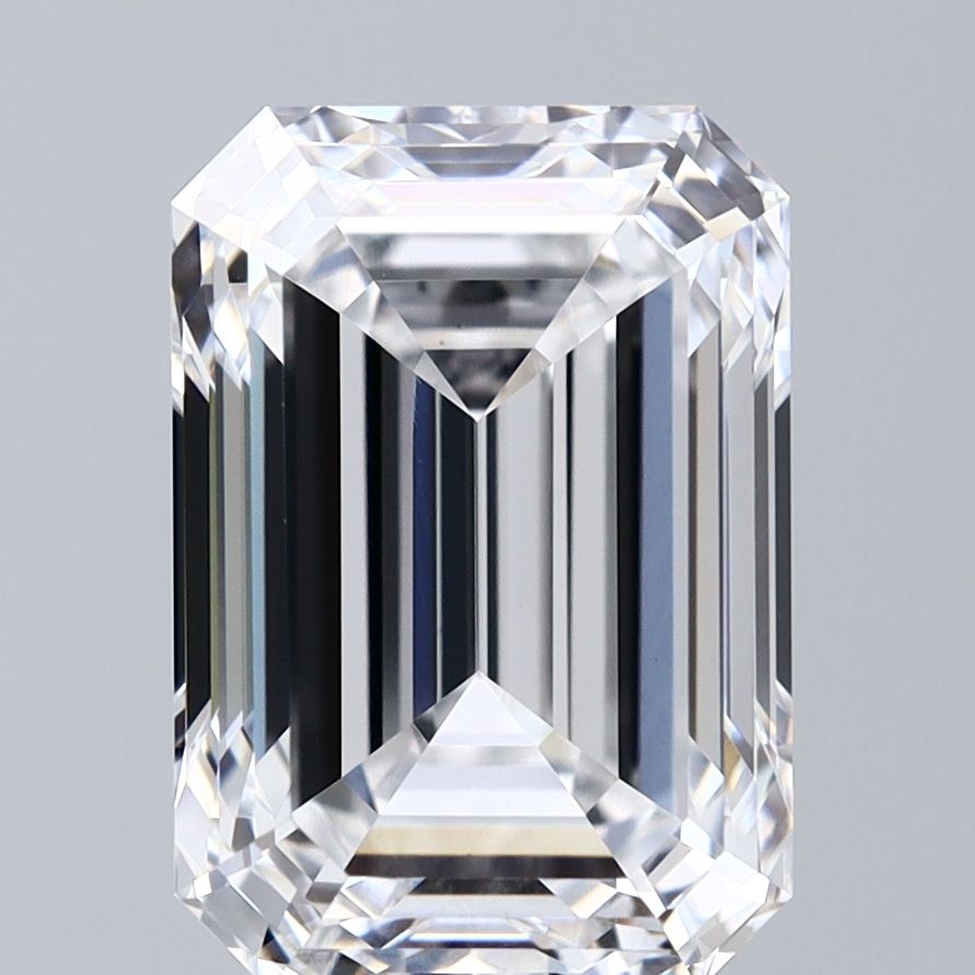 Lab Grown Diamond 3,04Ct D-VVS2 Emerald - IGILG815647390 1