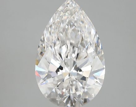 Lab Grown Diamond 3,8Ct D-VVS1 Pear - IGILG824603080 1