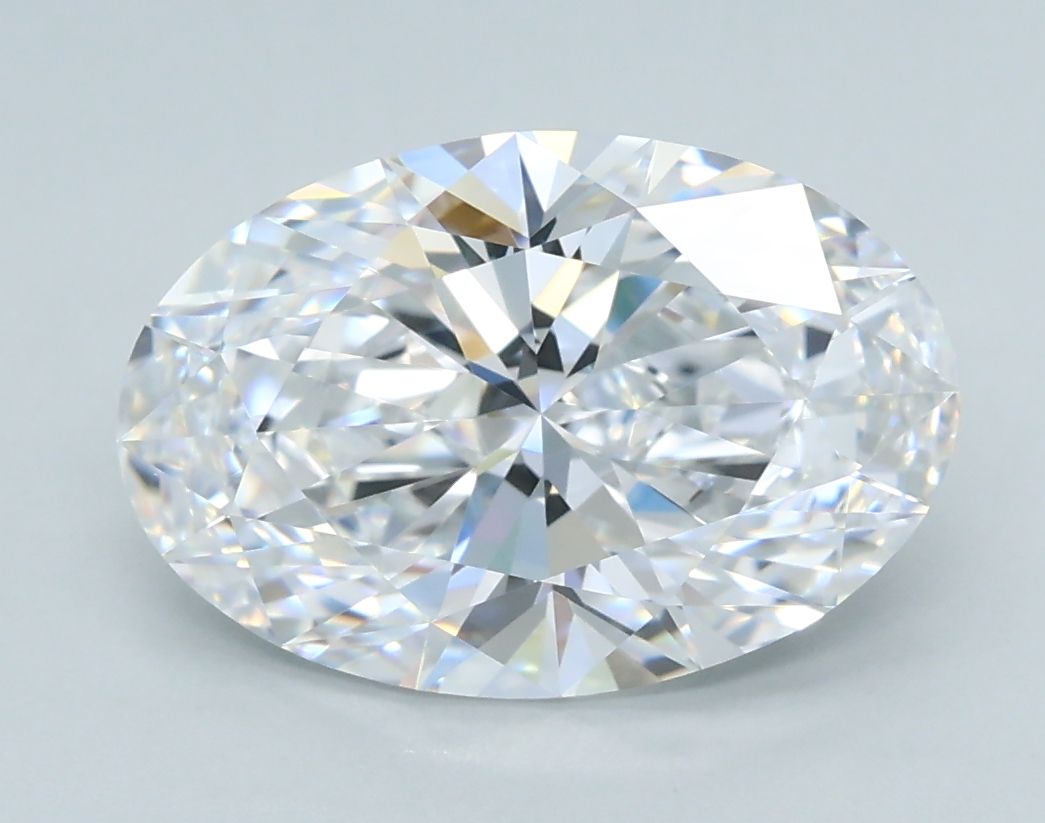 Lab Grown Diamond 2,73Ct D-IF Oval - IGILG826672376 1