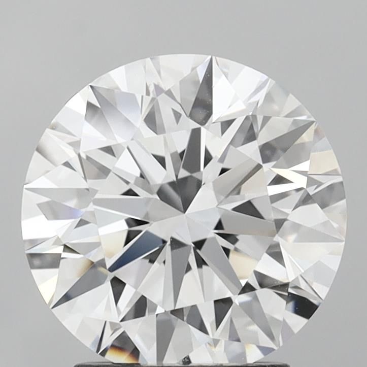 Lab Grown Diamond 2,69Ct D-FL Round - IGILG818675667 1