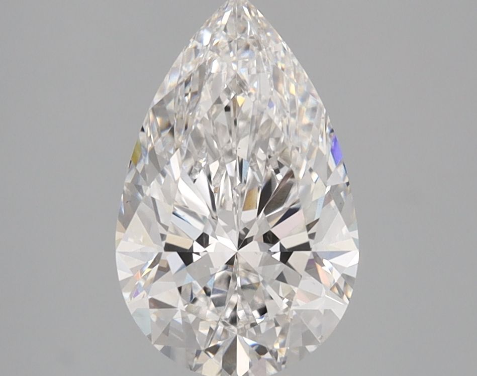 Lab Grown Diamond 1,74Ct D-VS1 Pear - IGILG741557532 1