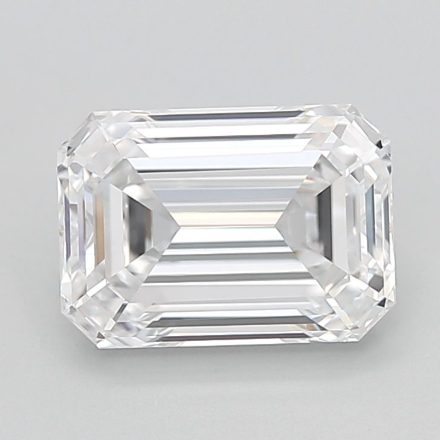 Lab Grown Diamond 3,42Ct D-VVS1 Emerald - IGILG818630039 1