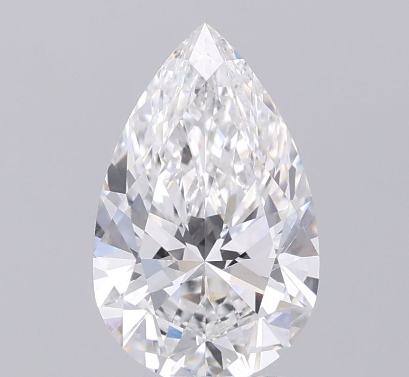 Lab Grown Diamond 2Ct E-VVS2 Pear - IGILG827611041 1