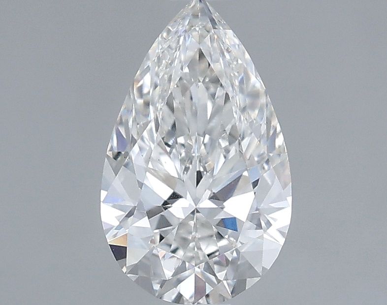 Lab Grown Diamond 1,23Ct F-VS1 Pear - IGILG818620951 1
