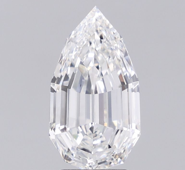 Lab Grown Diamond 3,09Ct F-VVS2 Pear - IGILG817671315 1