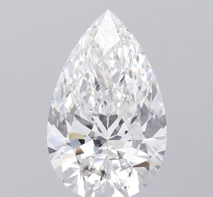 Lab Grown Diamond 3Ct F-VVS1 Pear - IGILG787601826 1