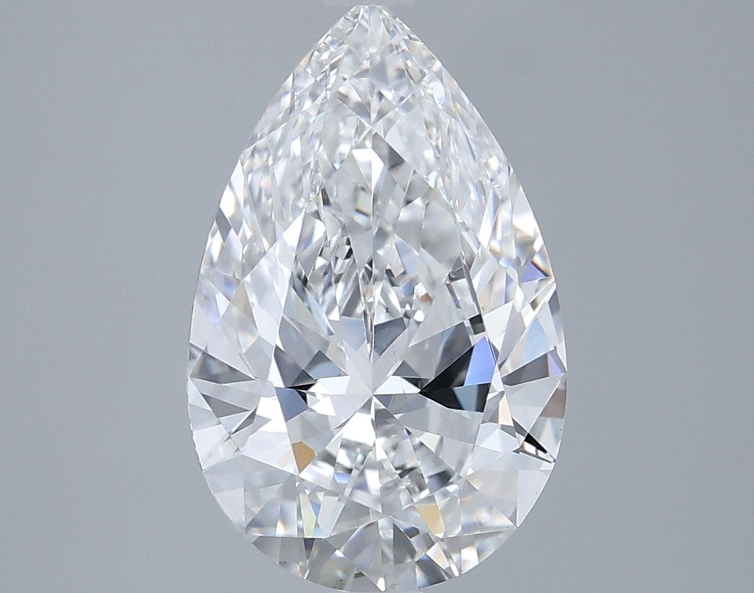 Lab Grown Diamond 3,04Ct D-VS1 Pear - IGILG801675540 1