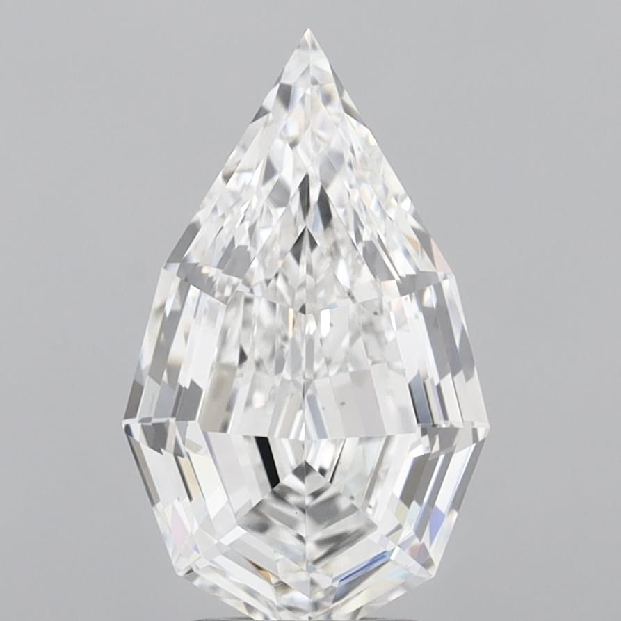 Lab Grown Diamond 3,11Ct D-VS1 Pear - IGILG826684818 1