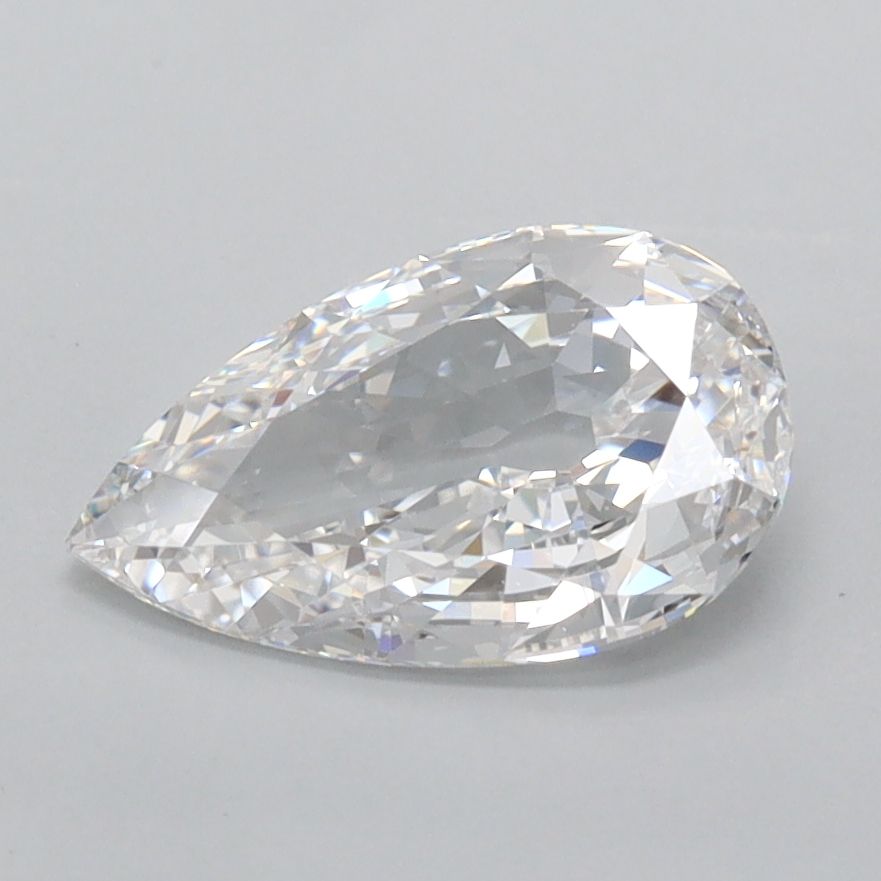 Lab Grown Diamond 1,06Ct D-VVS1 Pear - IGILG799619623 1