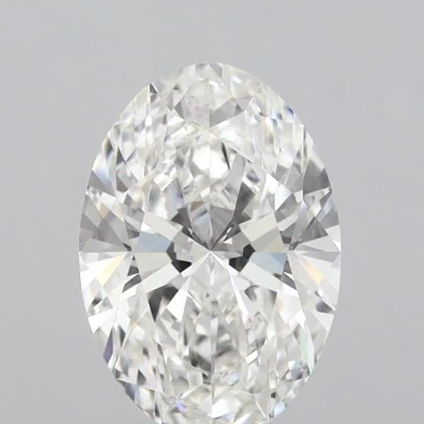 Lab Grown Diamond 2,71Ct F-VVS1 Oval - IGILG792673588 1