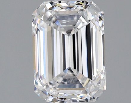 Diamond Natural 1,21Ct D-VVS1 Emerald - GIA7553692753 1