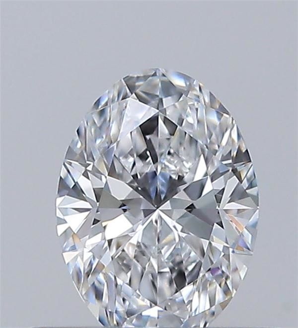 Diamond Natural 0,4Ct D-VVS2 Oval - GIA7561079571 1