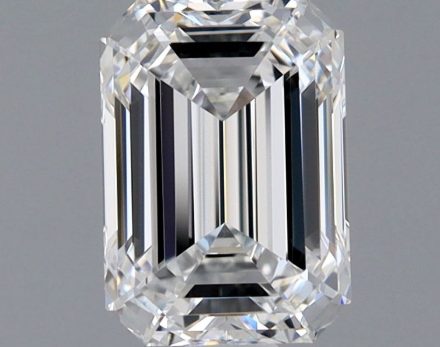Diamond Natural 1,07Ct F-VVS1 Emerald - GIA6552662407 1