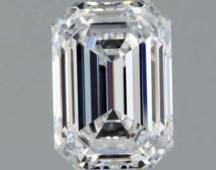 Diamond Natural 1,01Ct E-VVS2 Emerald - GIA7558554521 1