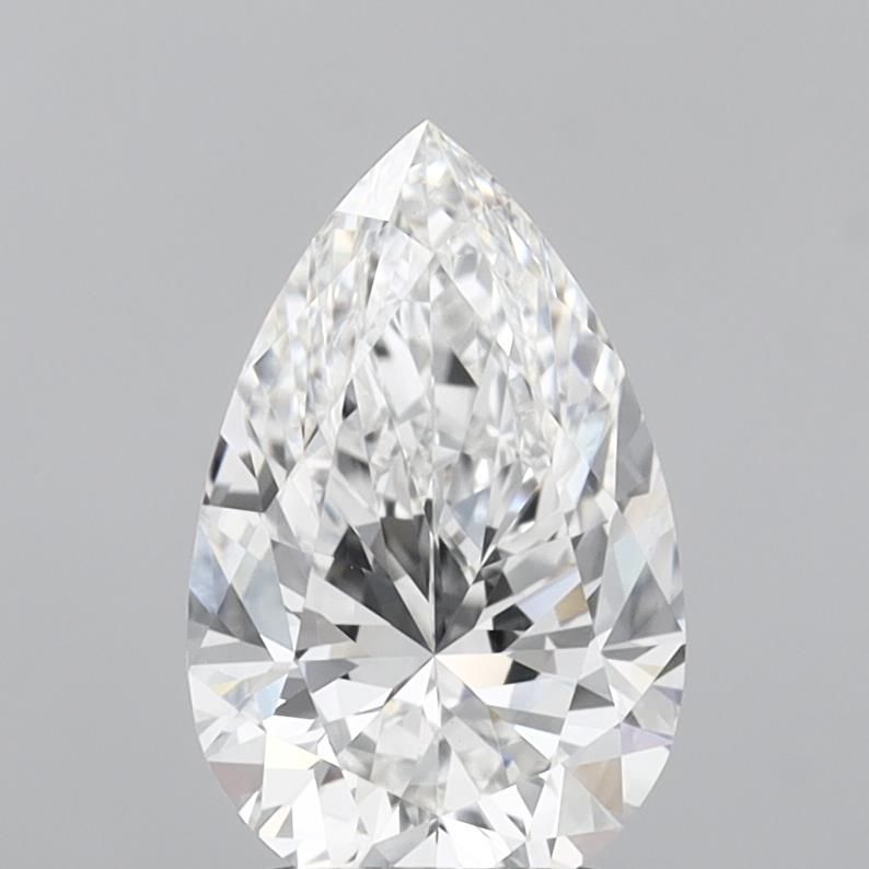 Lab Grown Diamond 2,04Ct E-VVS2 Pear - IGILG828629180 1