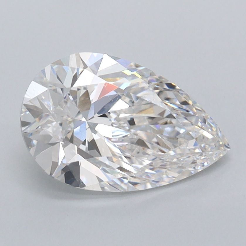 Lab Grown Diamond 1,51Ct D-VVS1 Pear - IGILG815626624 1
