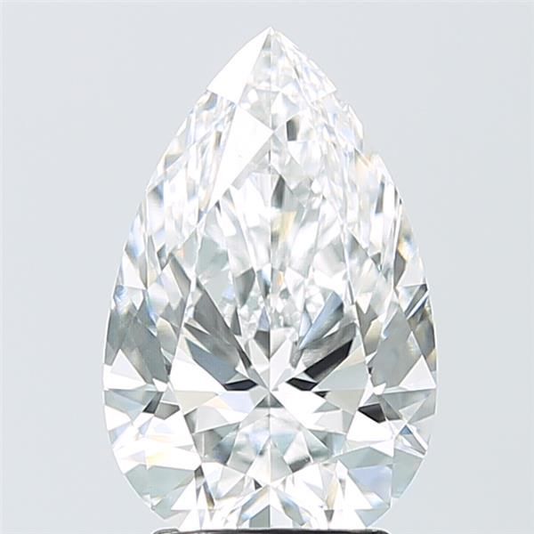Lab Grown Diamond 3,09Ct D-VVS2 Pear - IGILG827610452 1