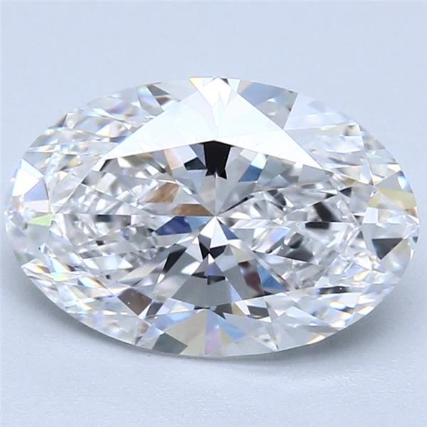 Lab Grown Diamond 2,94Ct E-VVS2 Oval - IGILG814610138 1